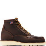Danner Boots 15563 Bull Run Moc Toe 6" Wedge Sole Work Leather Brown - Made In USA
