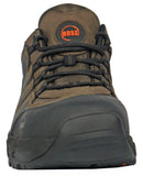 Hoss Men's Extra Wide Aluminum Safety Toe 50238 Eric Lo Brown
