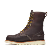 Thorogood Boots 804-3800 Steel Toe Waterproof 8" Moc Toe American Heritage AH-1957 EH - Made In USA