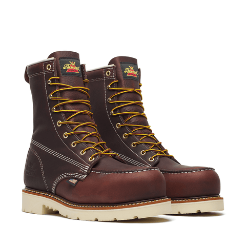 Thorogood Boots 804-6210 American Legacy - 8" Black Walnut Safety Moc Toe - Made in USA