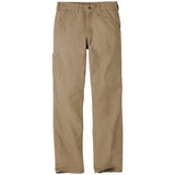 Carhartt Men's B151-DKH Dark Khaki Utility Loose Fit Cotton Canvas Work Pant