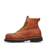 Thorogood Boot 804-4189 American Heritage 6" Tobacco Steel Moc Toe - Made In USA