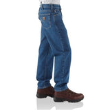 Carhartt Men's B17 DST Dark Stonewash Relaxed Fit Tapered Leg Denim Jeans