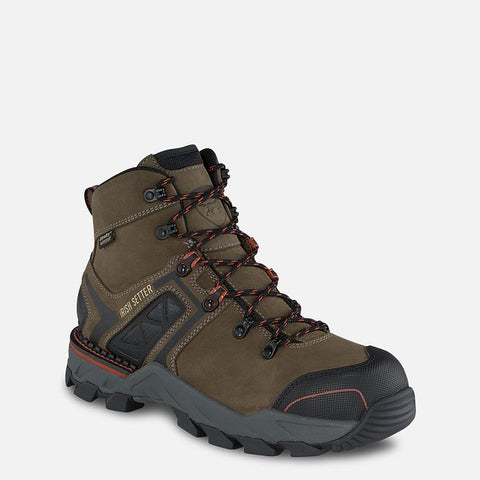 Irish Setter Boots by Red Wing 83628 Crosby 6″ Non-Metallic Safety Toe Waterproof