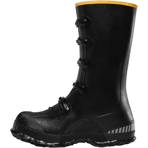 LaCrosse Footwear ZXT Overshoe Buckle Wedge 14" Black 5-Buckle Boot 267190